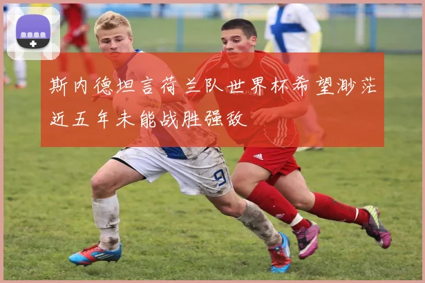 斯内德坦言荷兰队世界杯希望渺茫近五年未能战胜强敌